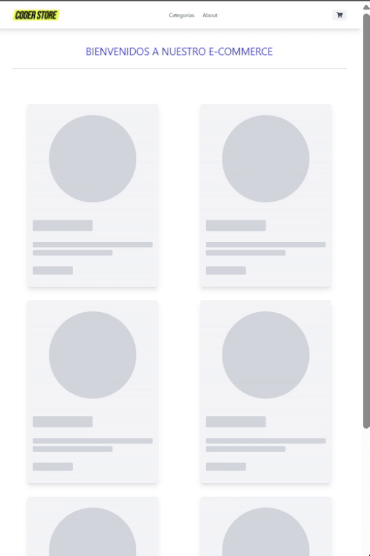 Sample React Ecommerce sample image